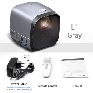 Super MINI Projector L1 | USB LED Beamer Video Projector for 1080P Home Theater HDMI USB Media Player High-End Gifts